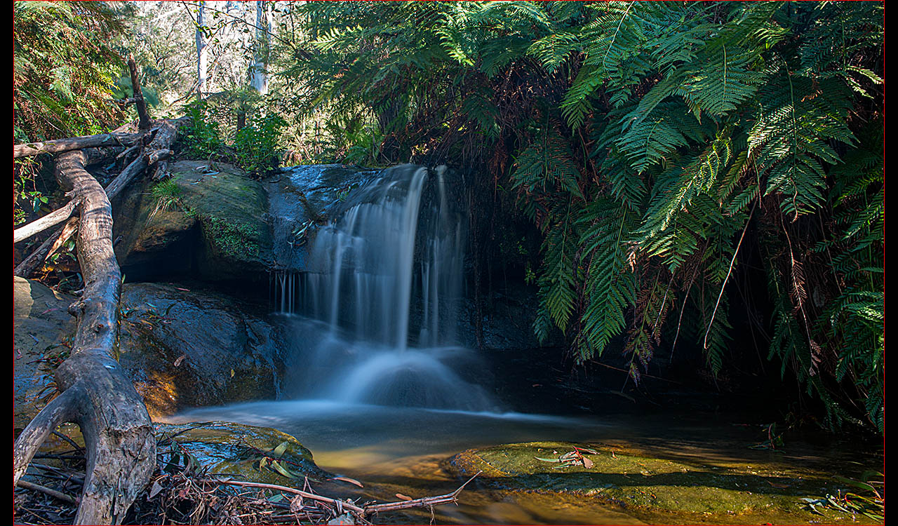 Waterfall Leura Cascades, Blue Mountains, NSW